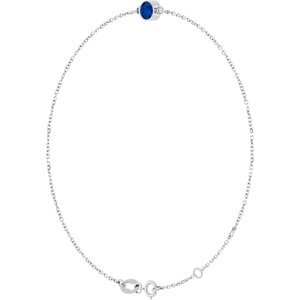Bezel-Set Link Bracelet