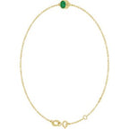 Bezel-Set Link Bracelet