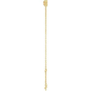 Bezel-Set Link Bracelet