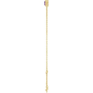 Bezel-Set Link Bracelet