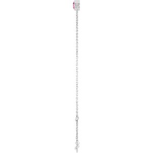 Bezel-Set Link Bracelet