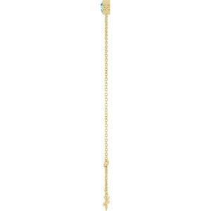 Bezel-Set Link Bracelet