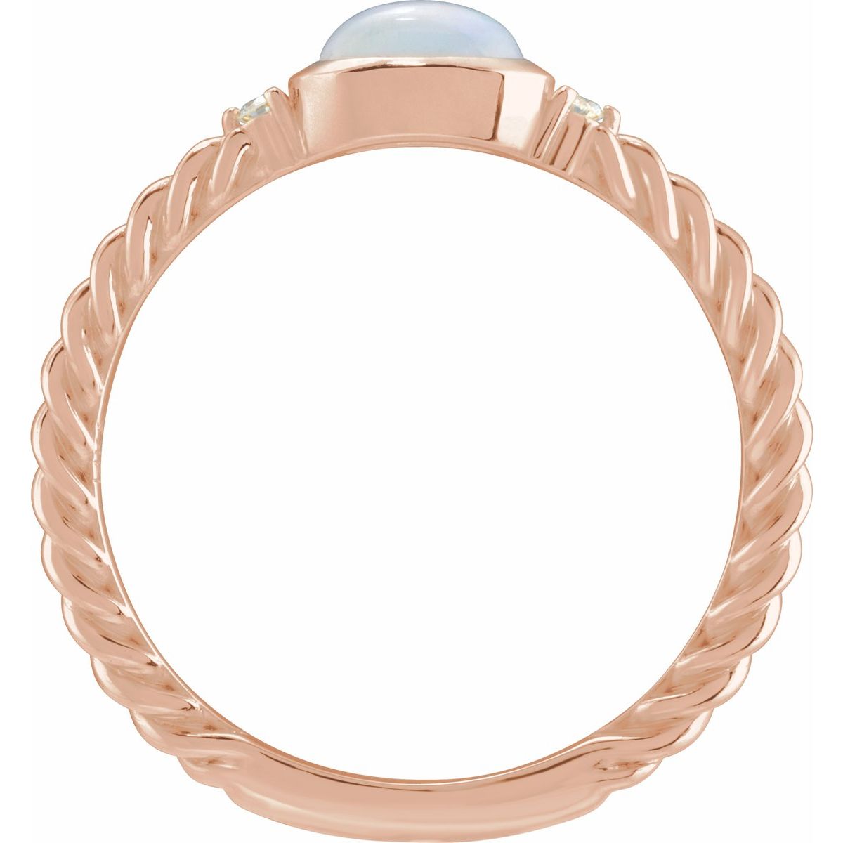 Accented Cabochon Ring