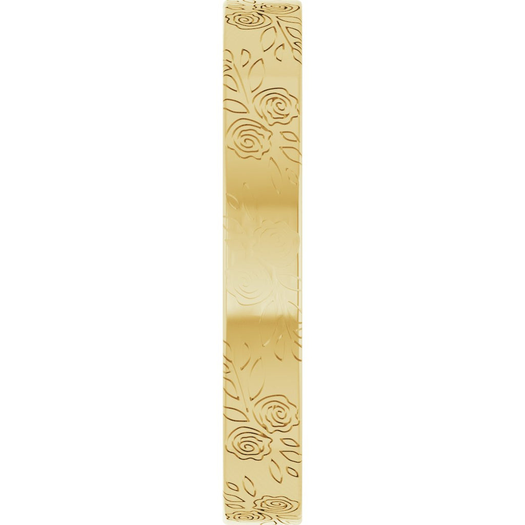 Floral Flat Band
