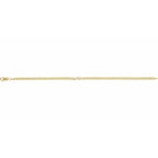 Bezel-Set Solitaire Curb Link Bracelet
