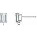 Basket Stud Earring Top