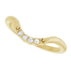 Accented Engagement Ring or Band