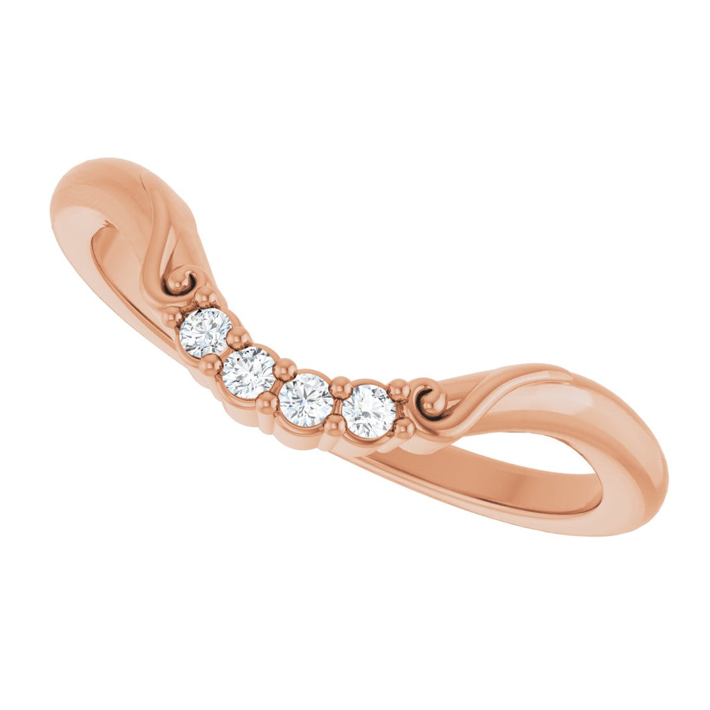 Accented Engagement Ring or Band
