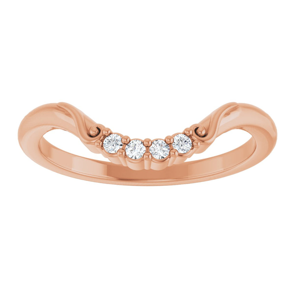 Accented Engagement Ring or Band