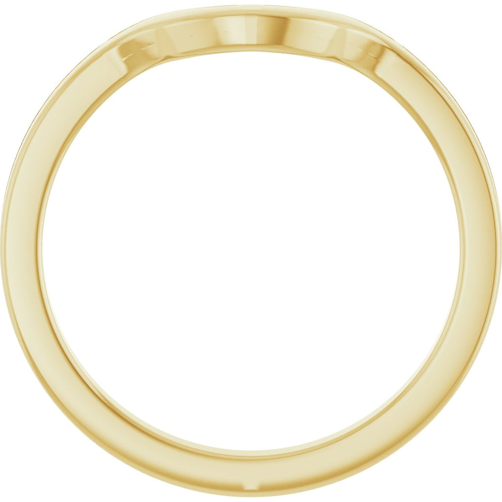 Bezel-Set Accented Engagement Ring or Band