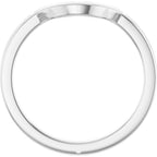 Bezel-Set Accented Engagement Ring or Band