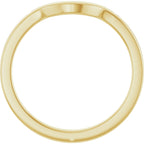 Bezel-Set Accented Engagement Ring or Band