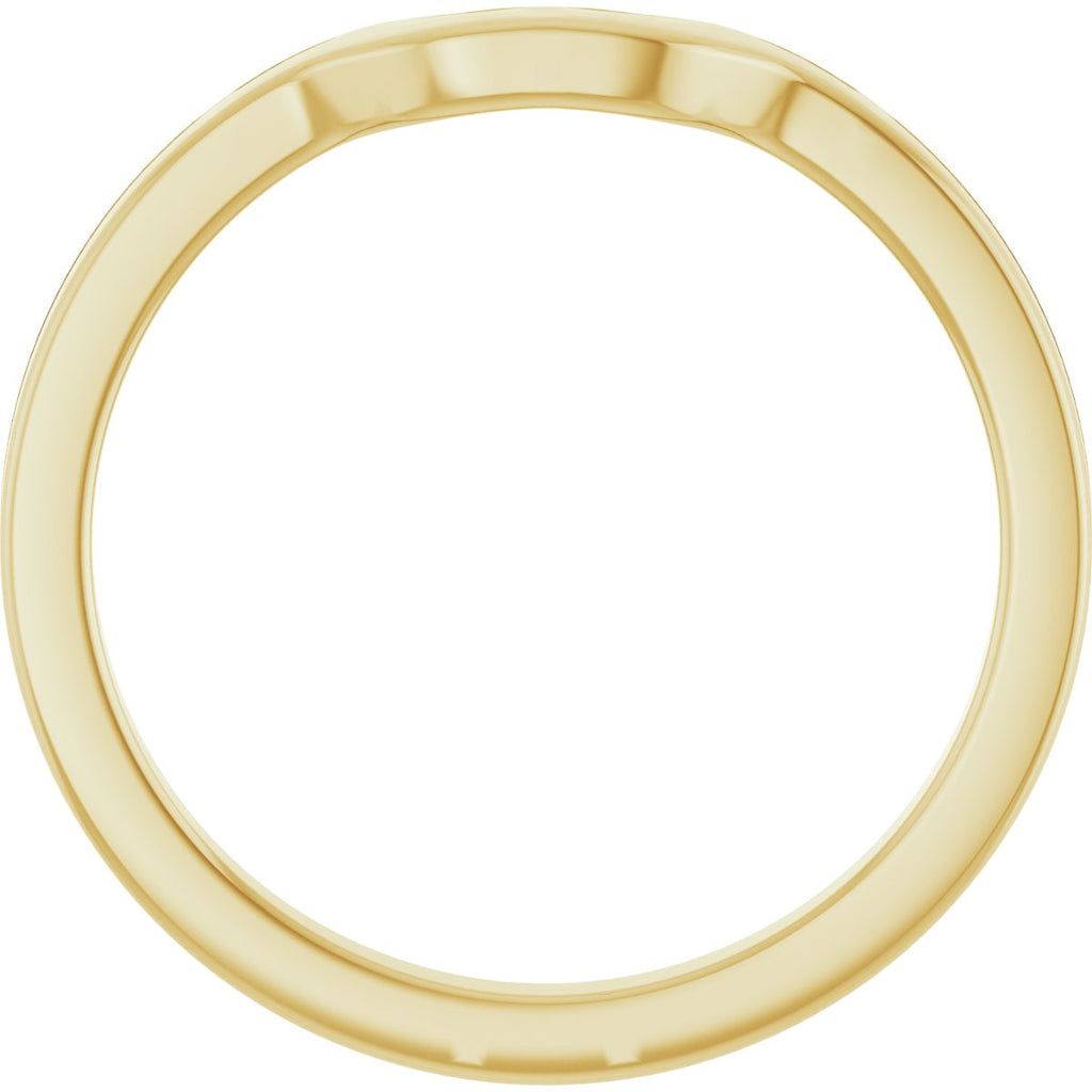 Bezel-Set Accented Engagement Ring or Band