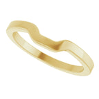 Bezel-Set Accented Engagement Ring or Band