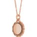 Engravable Scroll Necklace