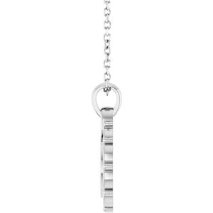 Engravable Scroll Necklace