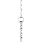 Engravable Scroll Necklace
