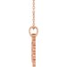 Engravable Scroll Necklace