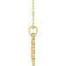 Engravable Scroll Necklace