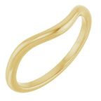 Bezel-Set Three-Stone Engagement Ring or Band