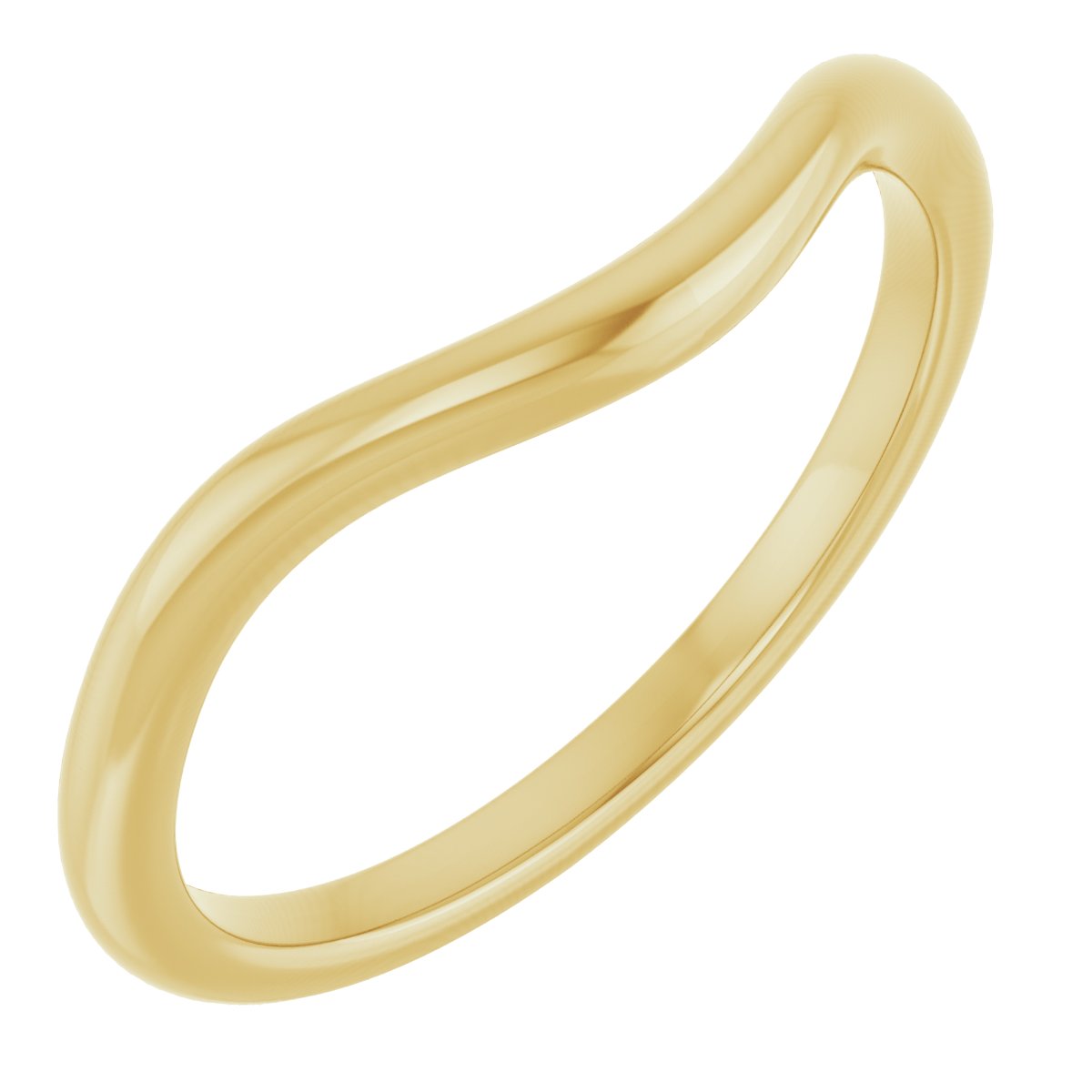 Bezel-Set Three-Stone Engagement Ring or Band