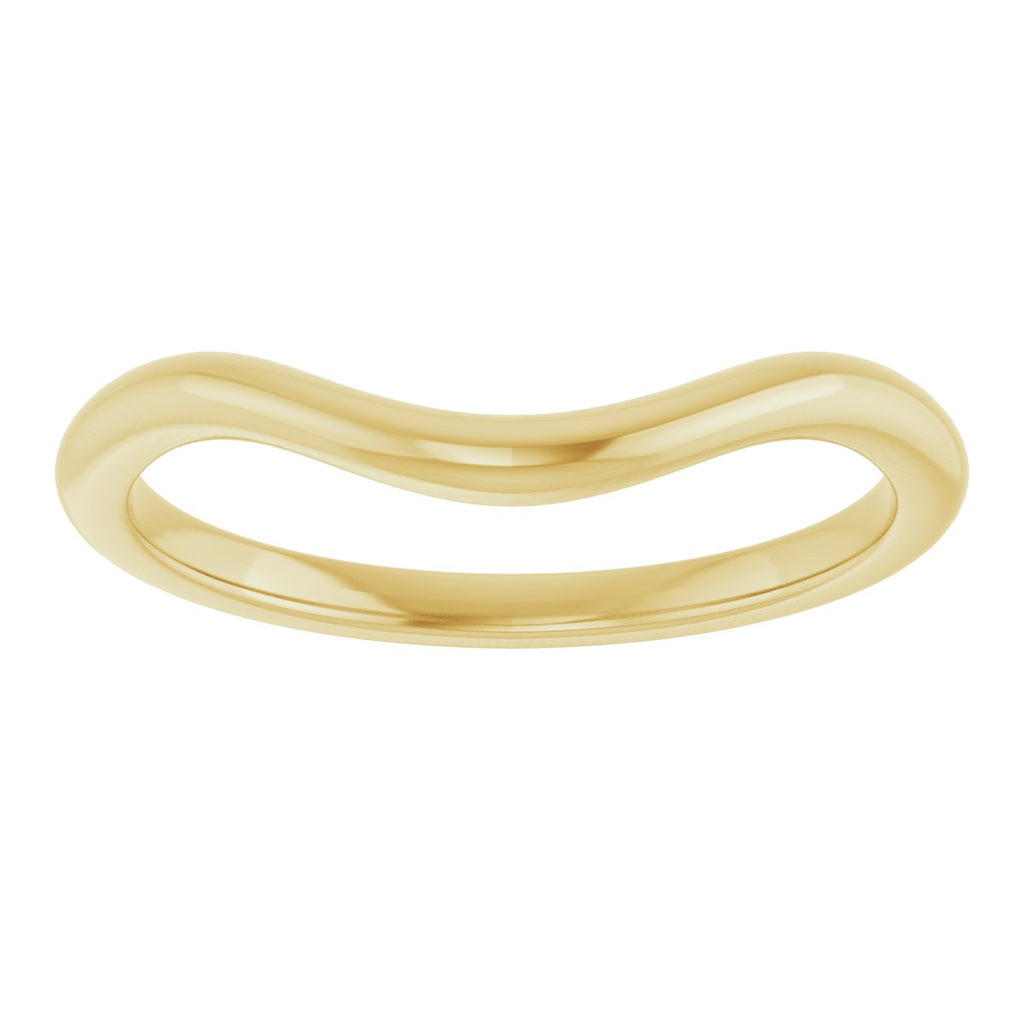 Bezel-Set Three-Stone Engagement Ring or Band