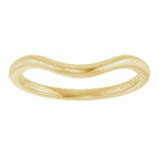 Bezel-Set Three-Stone Engagement Ring or Band