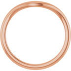 Bezel-Set Three-Stone Engagement Ring or Band