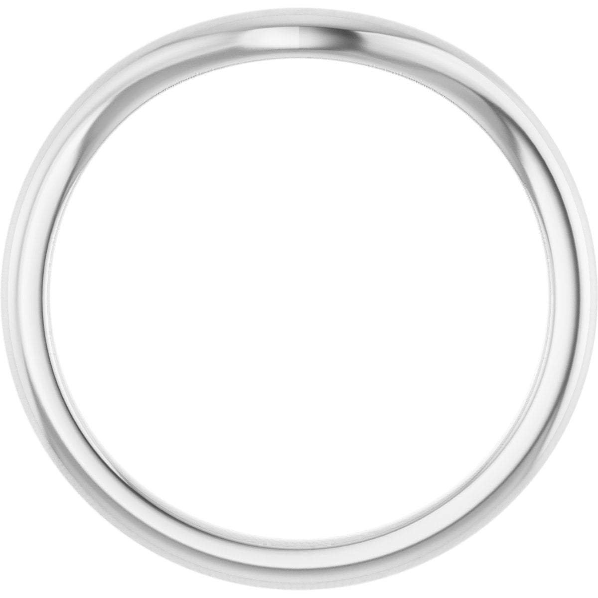 Bezel-Set Three-Stone Engagement Ring or Band