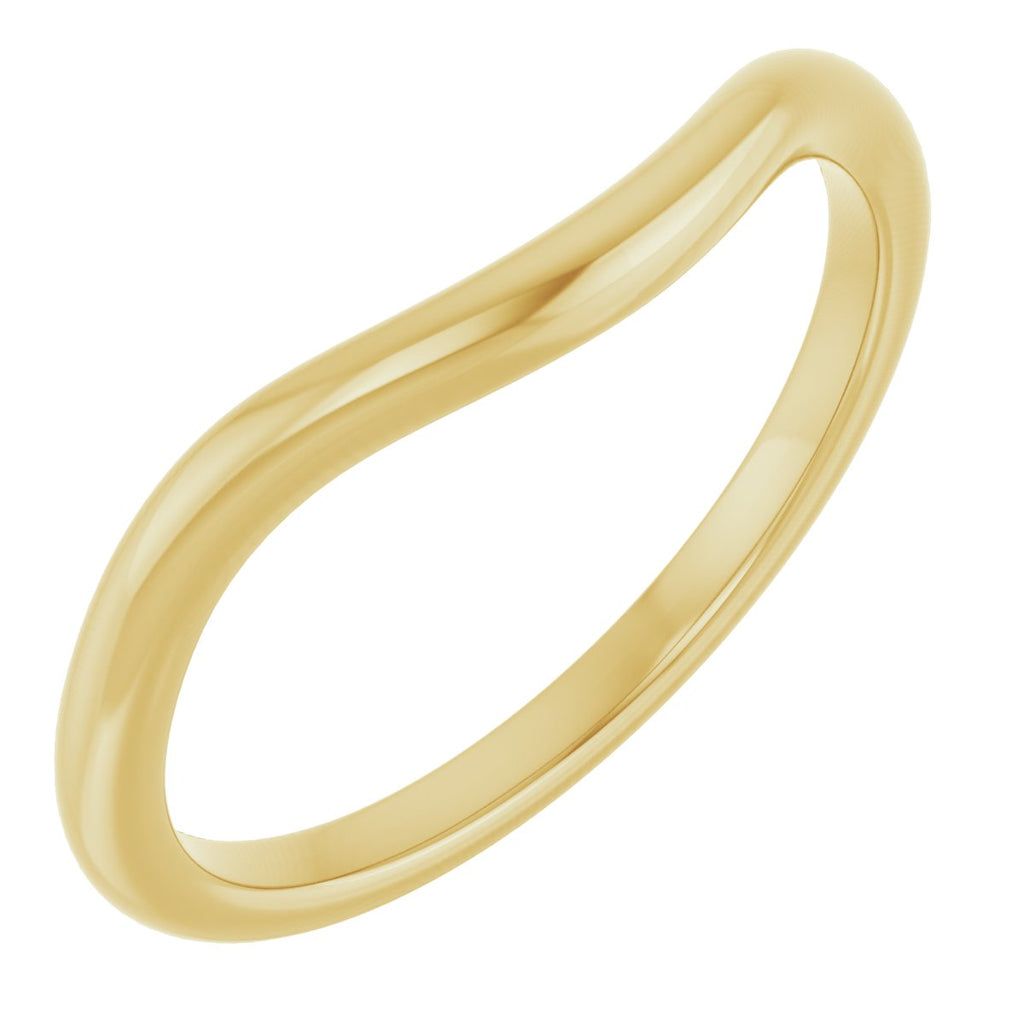 Bezel-Set Three-Stone Engagement Ring or Band