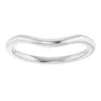 Bezel-Set Three-Stone Engagement Ring or Band