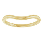 Bezel-Set Three-Stone Engagement Ring or Band