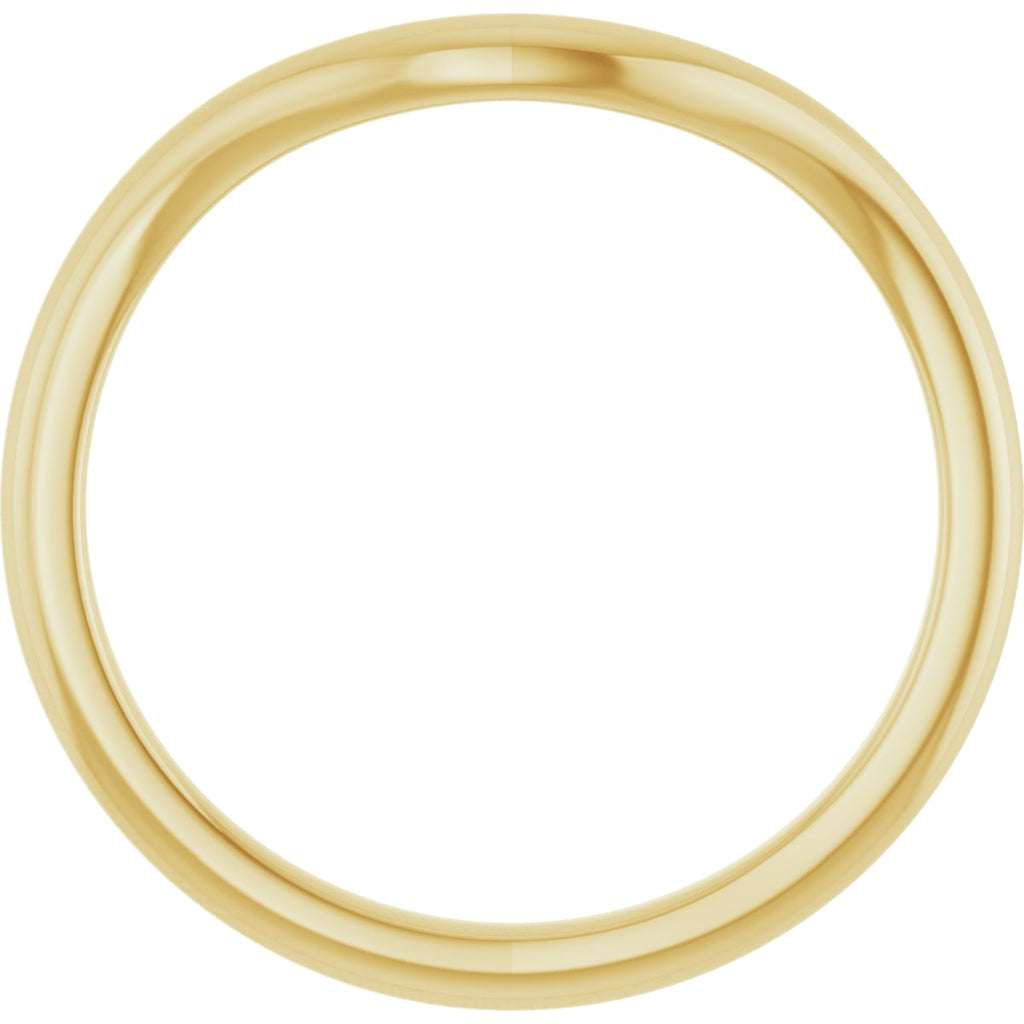 Bezel-Set Three-Stone Engagement Ring or Band