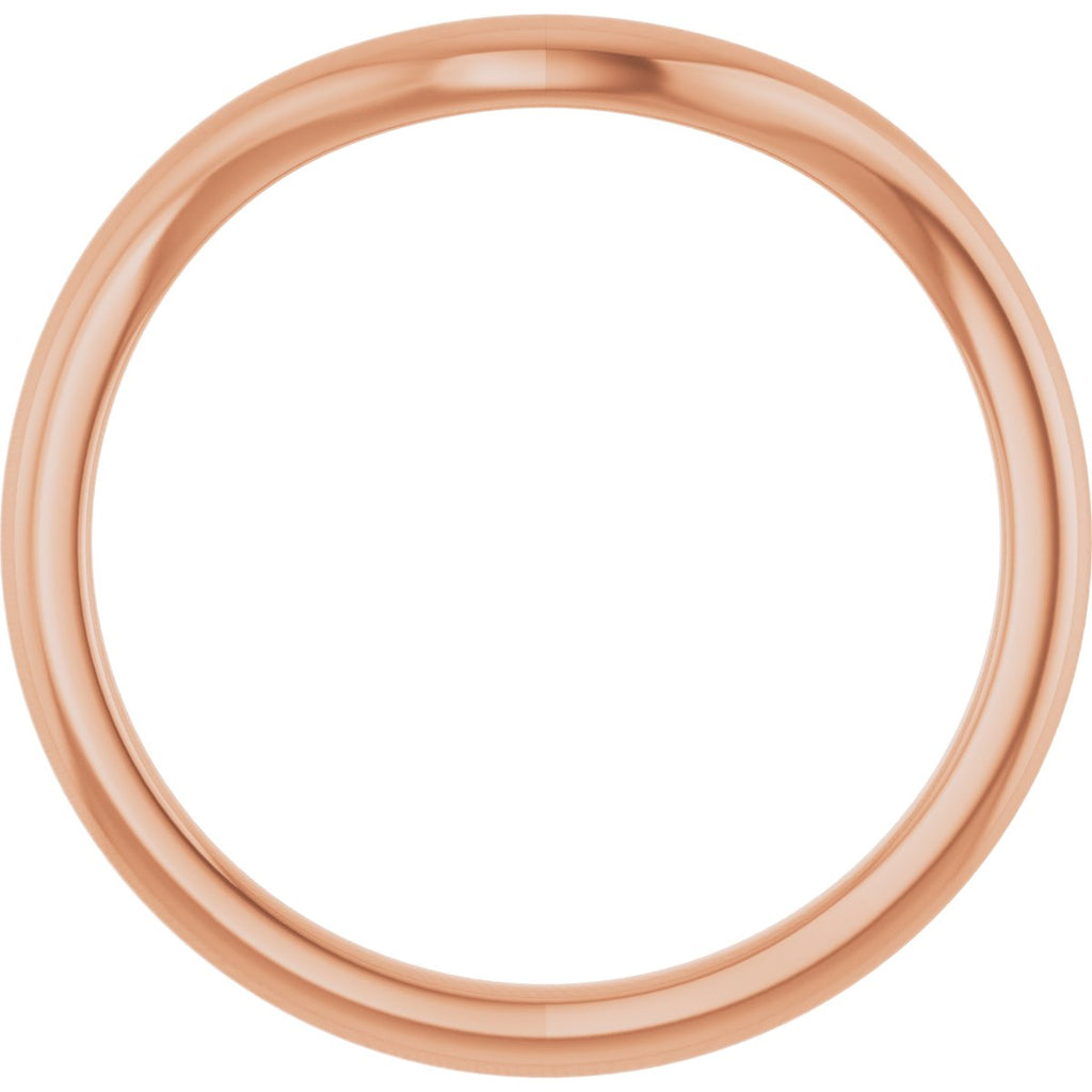 Bezel-Set Three-Stone Engagement Ring or Band