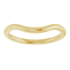 Bezel-Set Three-Stone Engagement Ring or Band