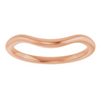 Bezel-Set Three-Stone Engagement Ring or Band