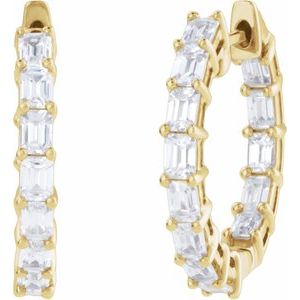 Inside-Outside Hoop Earrings