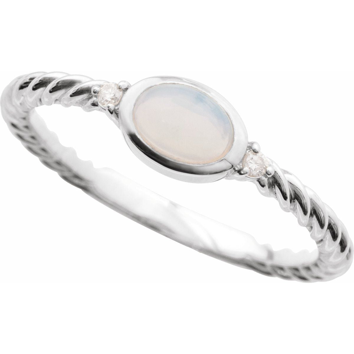Accented Cabochon Ring