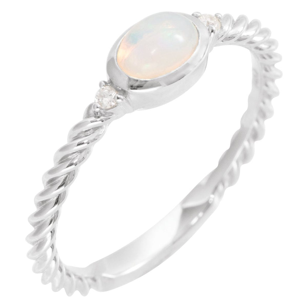 Accented Cabochon Ring