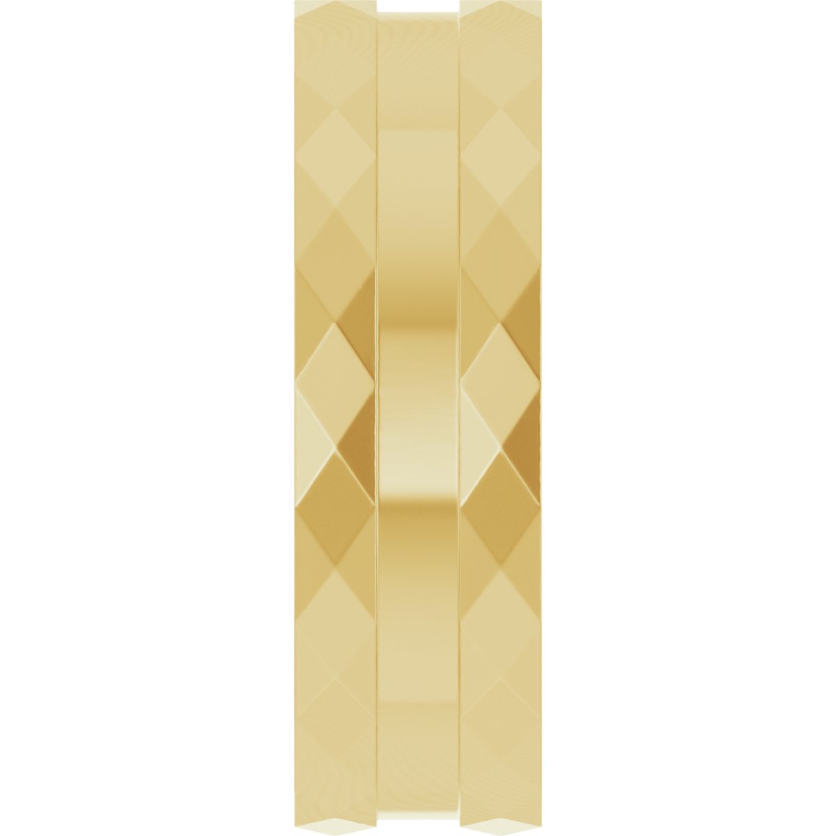Geometric Faceted Grooved Flat Band