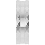 Geometric Faceted Grooved Flat Band