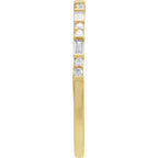 Accented Stackable Ring