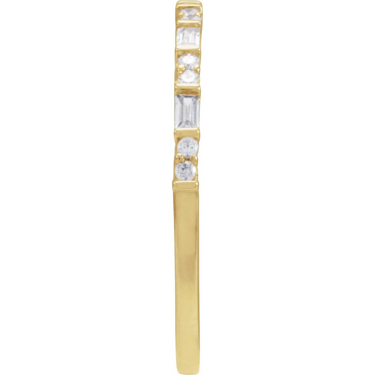 Accented Stackable Ring