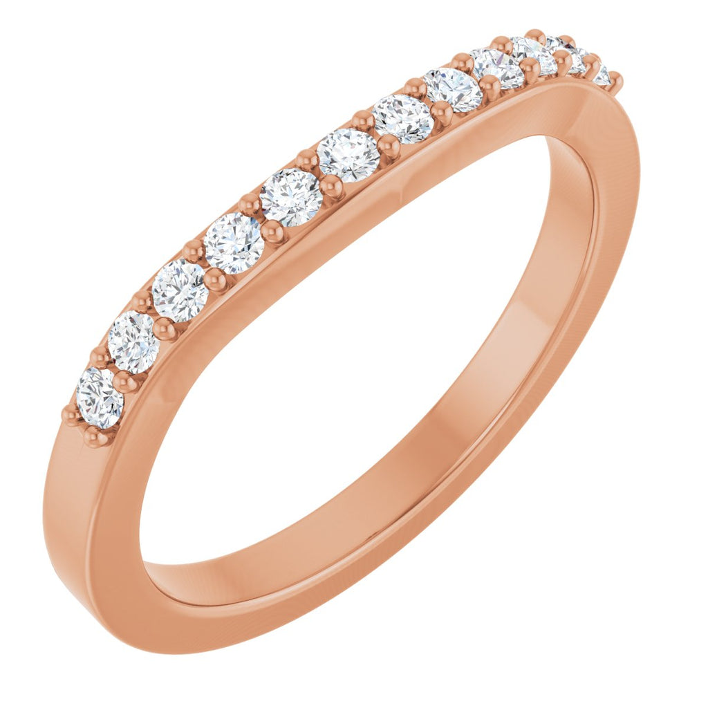 Accented Engagement Ring or Band