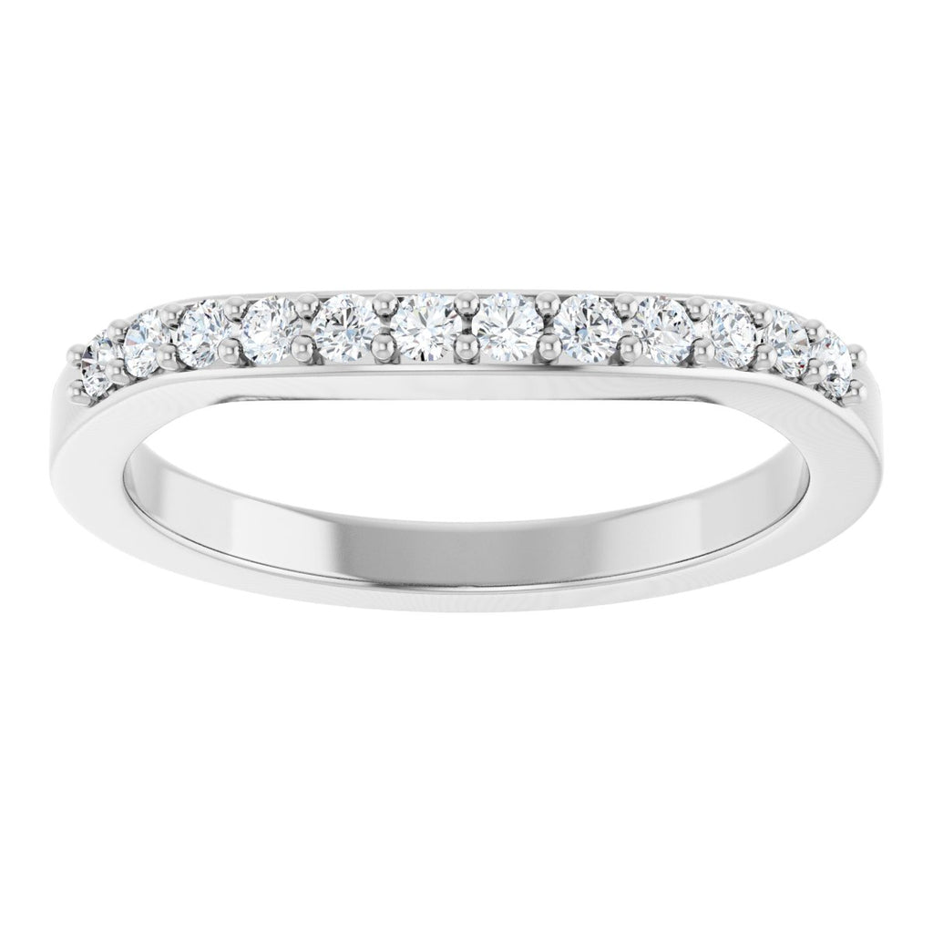 Accented Engagement Ring or Band