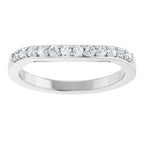 Accented Engagement Ring or Band