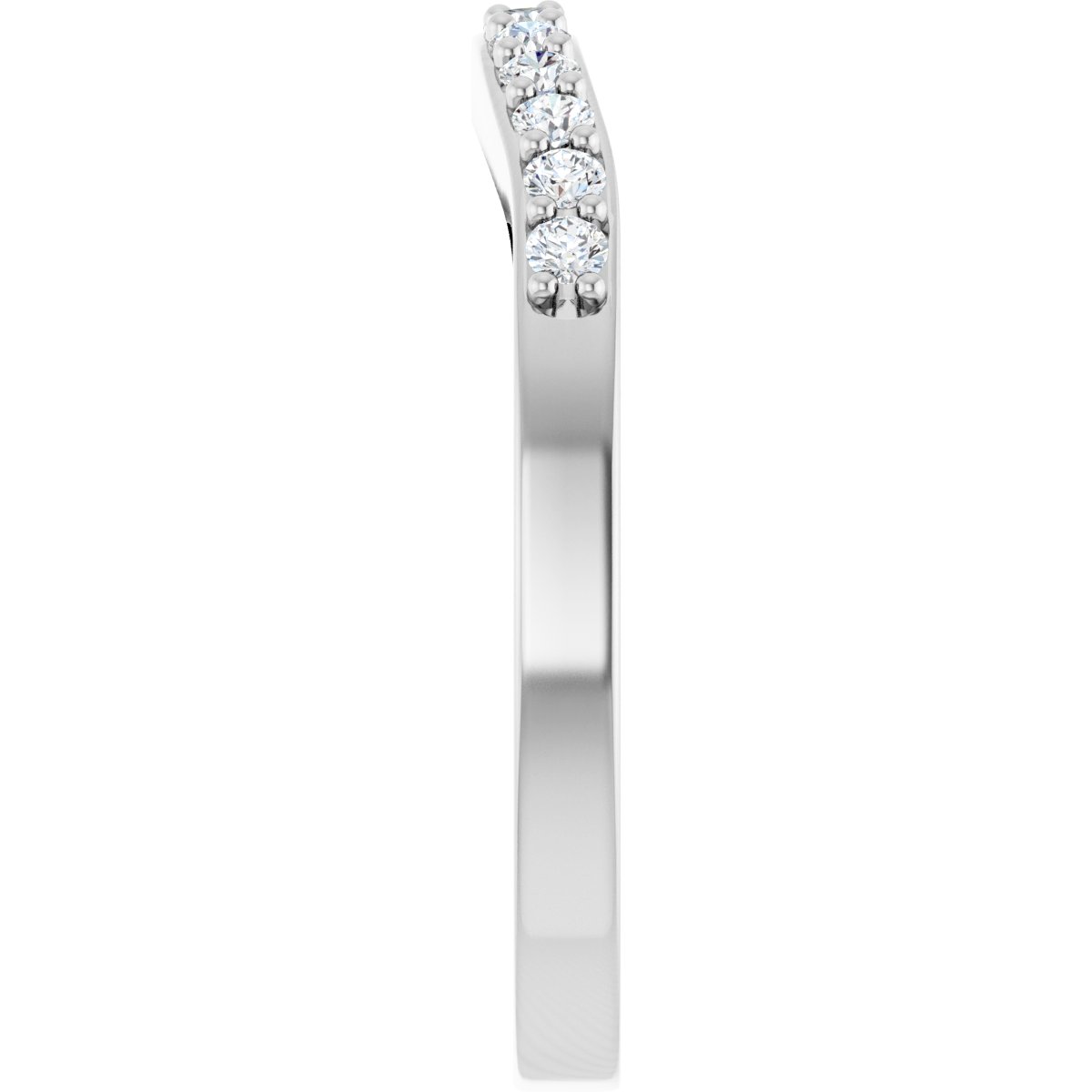 Accented Engagement Ring or Band