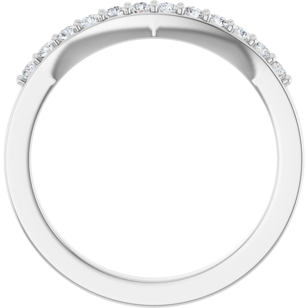 Accented Engagement Ring or Band