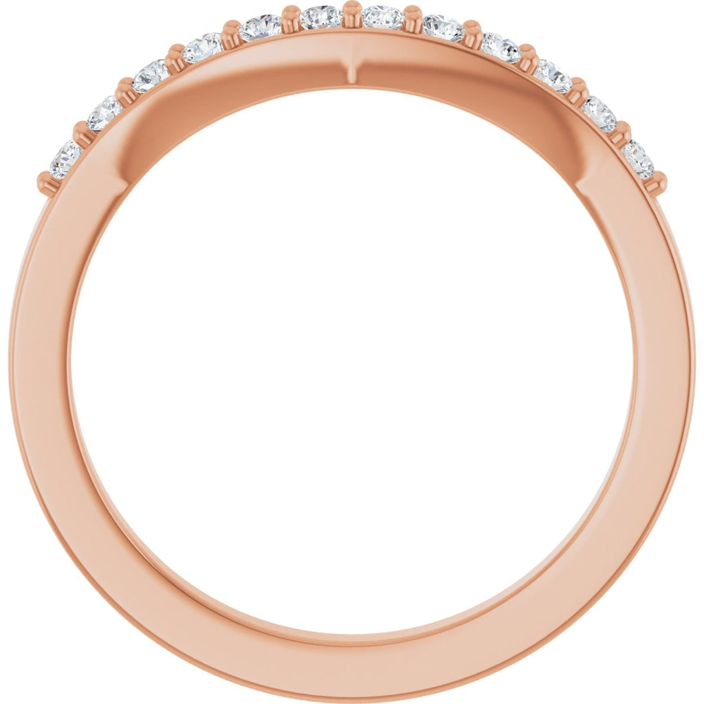 Accented Engagement Ring or Band