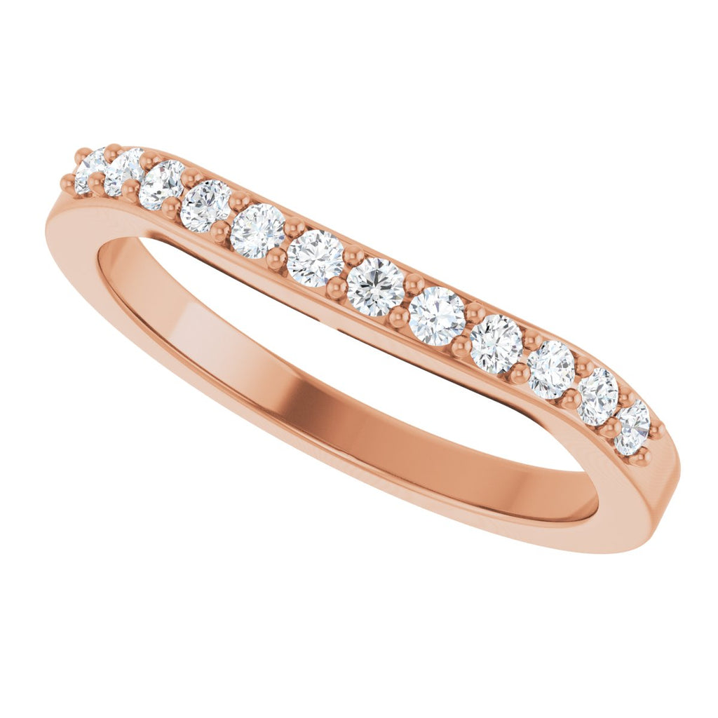 Accented Engagement Ring or Band